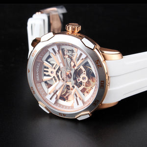 Seagull X King of Glorys (Arena Of Valor) White Unisex Double Skeleton Automatic Watch 515.97.1125KL