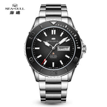 Load image into Gallery viewer, Seagull Dual Calendar Ceramic Bezel 44mm Ocean Star Automatic Diving Watch 1047