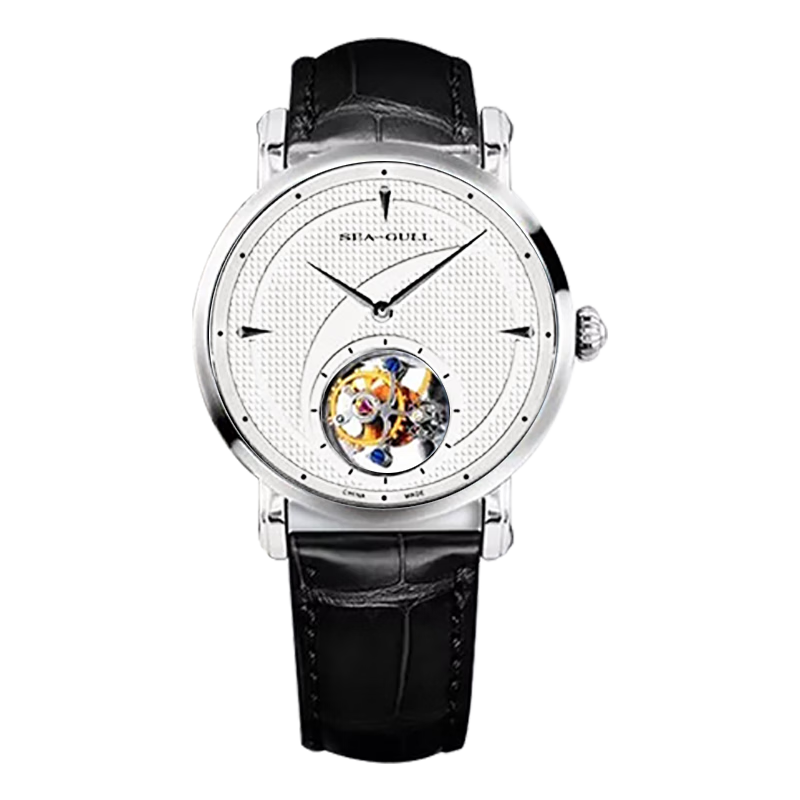 Seagull Limited Edition Tourbillon Watch ST8000 Movement Manual Wind Mechanical Men's Watch 818.17.7010