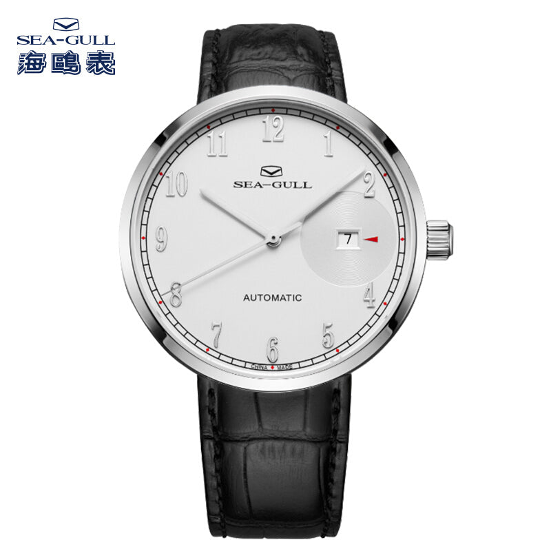 Seagull 42mm 3 Hands Business Men's Automatic Dress Watch Sapphire Crystal 819.13.1006