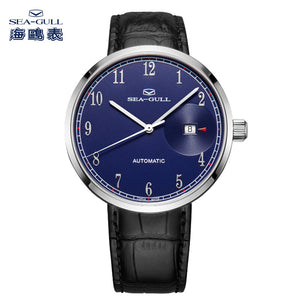 Seagull 42mm 3 Hands Business Men's Automatic Dress Watch Sapphire Crystal 819.13.1006