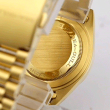 Load image into Gallery viewer, Seagull 18K Gold Logo Diamond Hour 100m WR 39mm Men&#39;s Automatic Watch 510.85.7055V