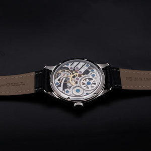 Seagull Ultra Thin 9mm Double Skeleton Maunual Mechanical Watch 819.15.5058VK