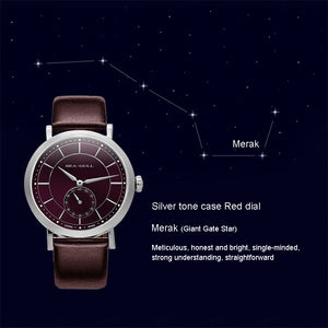 Seagull Star Hunter Series  [Merak] 40mm Red Dial Mechanical Automatic Watch 819.72.7020