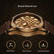 Load image into Gallery viewer, 2023 New Seagull 43mm Bronze Case Sword of King Goujian of Yue Mechanical Automatic Watch 1139