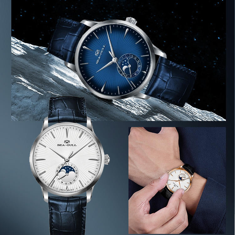 Seagull moonphase best sale watch