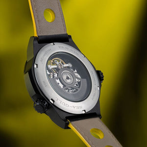 Seagull Borussia Dortmund globle limited edition self winding mechanical men's watch skeleton dial 819.92.5131H total 2588pcs