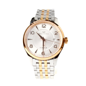 Seagull Special Limited Commemorative Edition 60th Anniversary of "Wuxing" Series Gold Tone Automatic Dress Watch 217.661