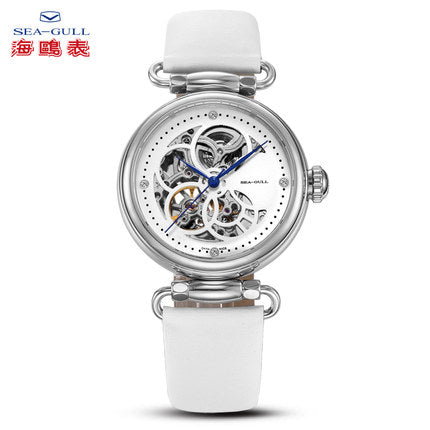Seagull secret of RHEA series see-through mechanical watch 38mm sapphire crystal