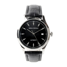 Load image into Gallery viewer, Seagull Black Dial 3 Hands Automatic Men&#39;s Watch Sea-gull D819.447