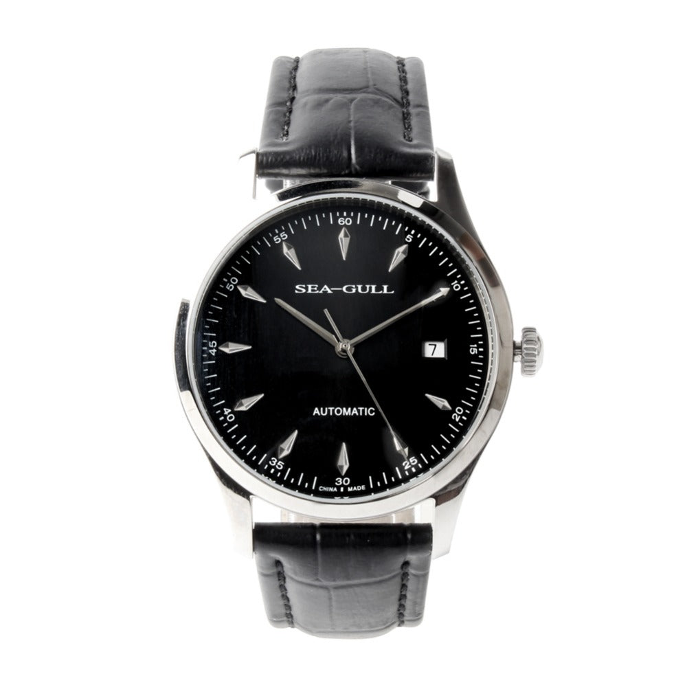 Seagull Black Dial 3 Hands Automatic Men's Watch Sea-gull D819.447
