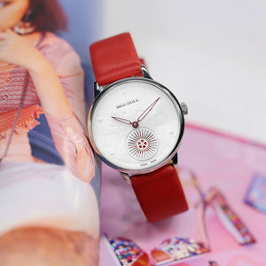 Seagull Ultra Thin 8MM Dynamic Moving Flower Dial Women's Mechanical Fashion Watch 813.96.5046L