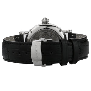Seagull Flywheel Mechanical Watch Double Retro Day Date Automatic Men's Watch M171S Exhibition Back Blue Hands