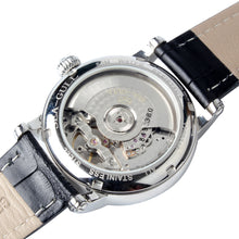 Load image into Gallery viewer, Seagull Dual Time Zone Business Men Watch Engraved Skeleton Retrograde Date Self Wind Automatic Mechanical Men&#39;s Watch 819.380