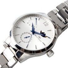 Load image into Gallery viewer, Seagull Moon Phase Auto Date Power Reserve Retro Men Watches Exhibition Back Self Wind Automatic Men&#39;s Mechanical Watch 816.423