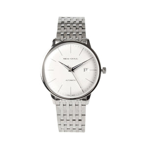 Seagull 10mm Bauhaus Style Dress Wristwatch Self Wind 40mm Automatic Watch 816.519