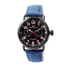 Load image into Gallery viewer, Seagull Military Watch Black PVD Case Auto Date Week Display Mechanical Watch 811.23.5026H