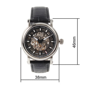 Seagull Unisex Wristwatch See-Through Skeleton Self Wind Mechanical Watch 819.338K / 519.338K