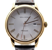 Load image into Gallery viewer, Seagull simple design dress mechanical watch D519.405 sapphire crystal ST2130 movement