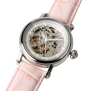 Seagull Skeleton See-Through Window Exhibition Back 38.5mm Watches white Hands Onion Crown Self Wind Automatic Watch M182SK