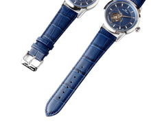 Load image into Gallery viewer, Seagull skeleton Watches Exhibition Back Self Wind 44mm Automatic Men&#39;s Mechanical Watch 819.32.1014K