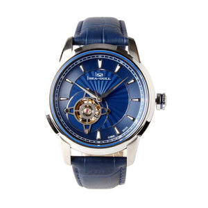 Seagull skeleton Leather Strap Movement Watches Exhibition Back Self Wind Automatic Men's Mechanical Watch 819.32.1014KL