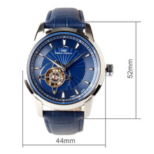 Load image into Gallery viewer, Seagull skeleton Watches Exhibition Back Self Wind 44mm Automatic Men&#39;s Mechanical Watch 819.32.1014K