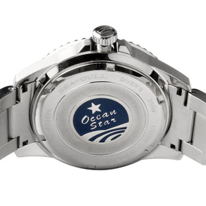 Seagull ceramic bezel upgraded ocean star 20Bar diver automatic watch 416.22.1201 ceramic bezel