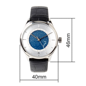 Seagull automatic watch starry sky month indicator mechanical sapphire crystal 819.12.4000 star 40mm